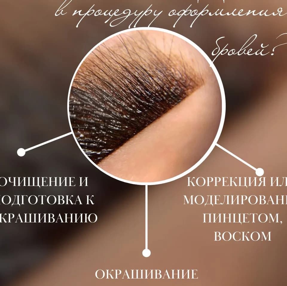 Записаться на услугу Коррекция бровей