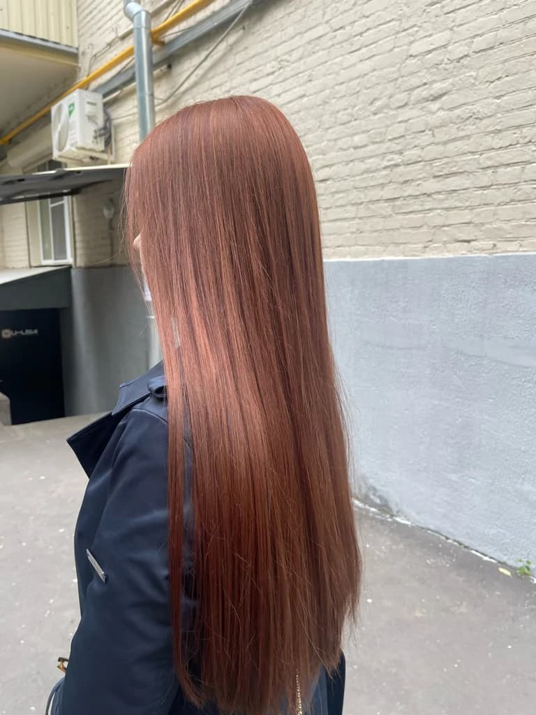 Фото услуги Окрашивание волос длинные краситель l’oréal или lebel