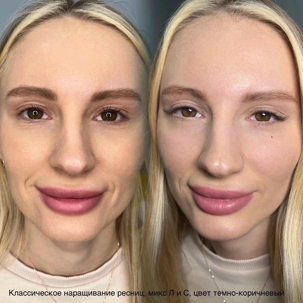 Ещё 2 фото услуги Классическое наращивание ресниц