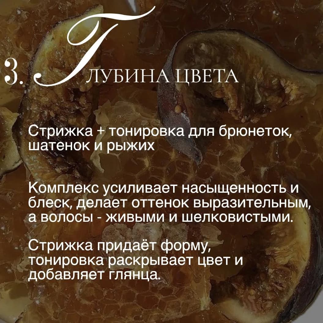 Фото услуги Комплекс "глубина цвета"