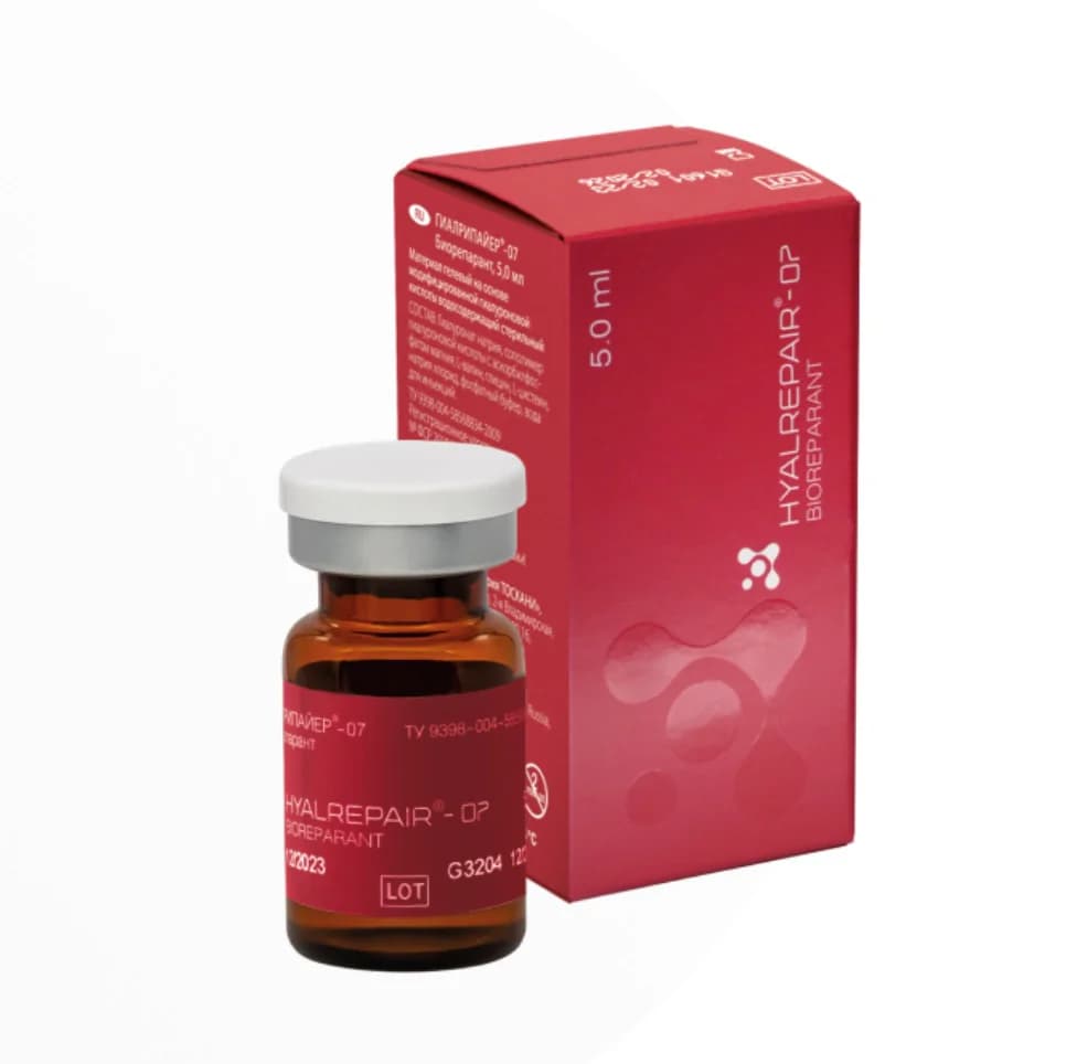 Записаться на услугу Hyalrepair®-07 bioreparant (гиалрепаир 7) мезотерапия сияние кожи, закрытие пор, лечение акне