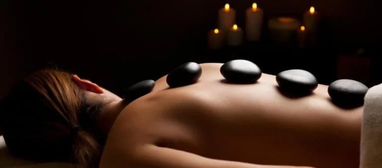 Фото услуги 🔵🔥90 мин. spa-relax массаж - с тёплым маслом, горячими камнями (стоун терапия) и арома кремами