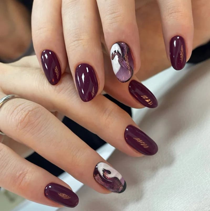 Пример работы НОГТЕВЫЕ ВЕДЬМОЧКИ/ NAIL WITCHES НА КОЛОМЕНСКОЙ (2)