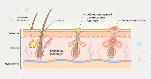 Почему кожа подростка ведёт себя непредсказуемо