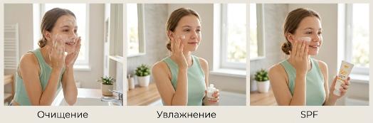 Базовый уход за кожей подростка: три шага, которых достаточно