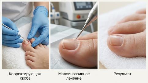 Лечение вросшего ногтя на ноге